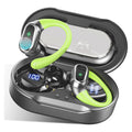 Wireless Earbuds, Bluetooth 5.3 Headphones Sports Headphones In Ear with ENC Noise Cancelling Mic, 50H Playback , LED Display.