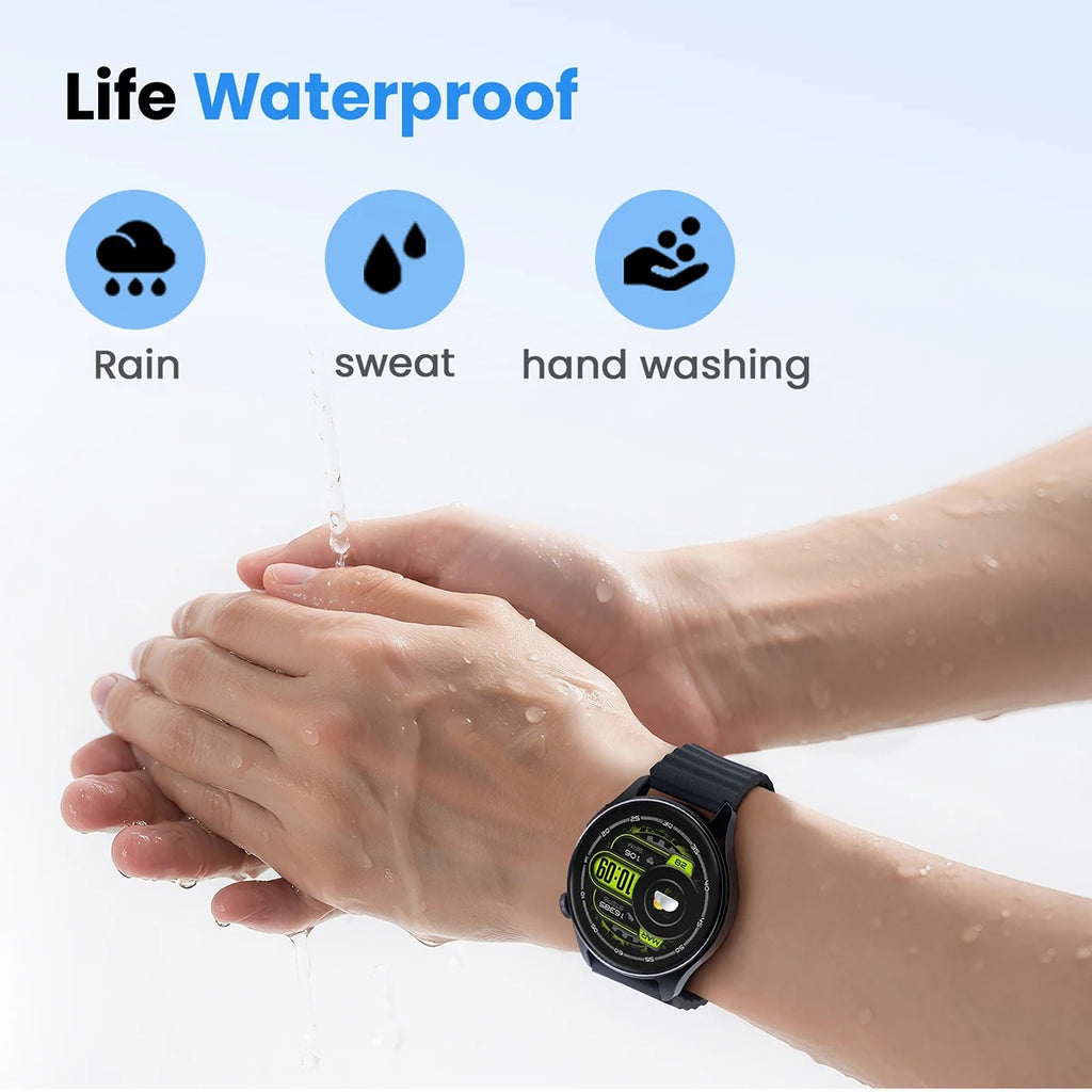HAYLOU Watch 4S GPS Smartwatch 1.43” HD AMOLED Display 5 Satellite GPS Positioning 120+ Workout Modes Sport Fitness Smart Watch